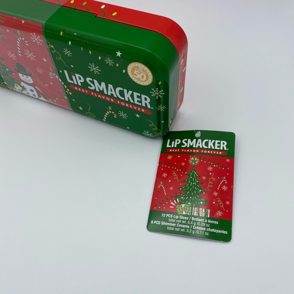 LipSmacker Lip Balms Best Flavor Forever Tin Christmas Gifts Stocking Stuffers - Picture 2 of 5